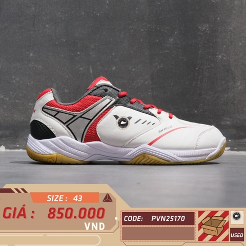Victor SH-A501 White Red - SH-A501 - Size 43 - GIÀY 2HAND CHÍNH HÃNG PVN
