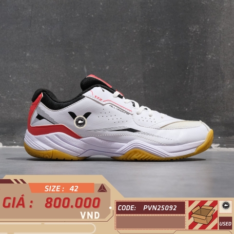 Victor A172 AD White Red - Size 42 - GIÀY 2HAND CHÍNH HÃNG PVN25092
