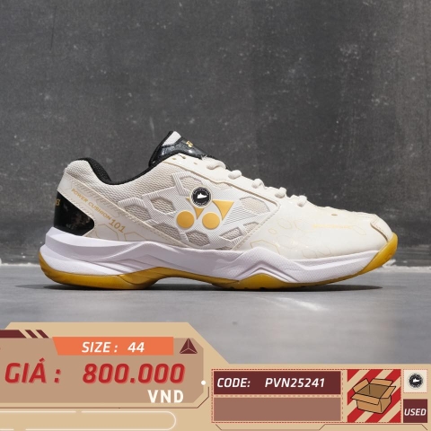 Yonex Power Cushion SHB 101 White Gold - SHB101CR - Size 44 - GIÀY 2HAND CHÍNH HÃNG PVN25241