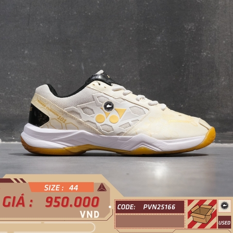 Yonex Power Cushion 101 White Gold - SHB-101 - PVN25166 - Size 44 - GIÀY 2HAND CHÍNH HÃNG PVN