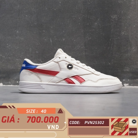 Giày Pickleball Reebok Royal Techque T White Red Blue - DV6673 - Size 40 - GIÀY 2HAND CHÍNH HÃNG PVN25302