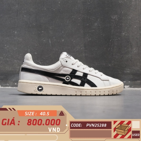 Giày Thời Trang Asics Gel-PTG White Black - HL7X0 - Size 40.5 - GIÀY 2HAND CHÍNH HÃNG
