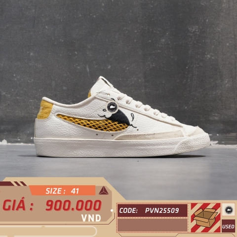 Nike Blazer Low '77 Cat Leap High - FD0327-100 - Size 41 - GIÀY 2HAND CHÍNH HÃNG PVN25509