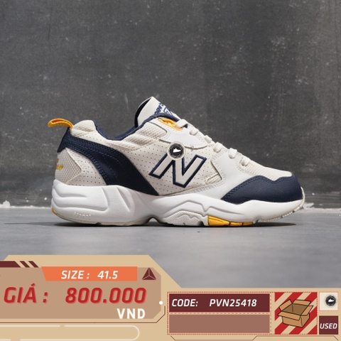 New Balance 708 White Navy Yellow - WX708WP - Size 41.5 - GIÀY 2HAND CHÍNH HÃNG PVN25418