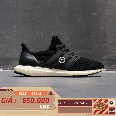 Adidas UltraBoost 4.0 Core Black - BB6166 - Size 41 1/3 - GIÀY 2HAND CHÍNH HÃNG PVN25417