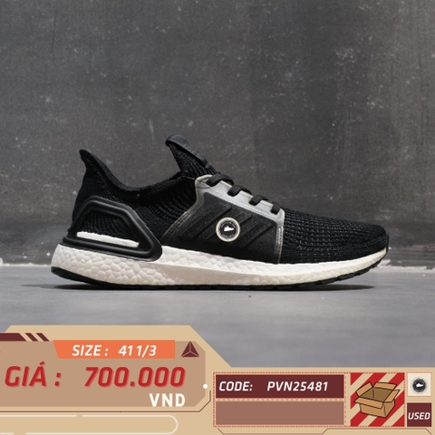 Adidas Ultraboost 19 Core Black Grey Six - G54009 - Size 41 1/3 - GIÀY 2HAND CHÍNH HÃNG PVN25481
