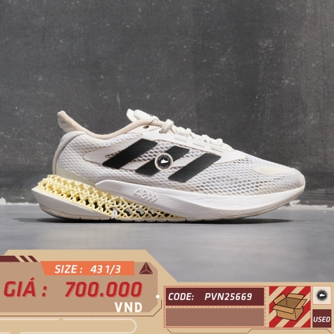 Adidas 4DFWD Pulse 'Cloud White Black' - Q46449 - Size 43 1/3 - GIÀY 2HAND CHÍNH HÃNG PVN25669
