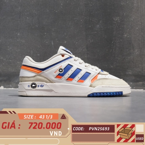 Adidas Drop Step Low 'White Blue Orange' - HP2230 - Size 43 1/3 - GIÀY 2HAND CHÍNH HÃNG PVN25693