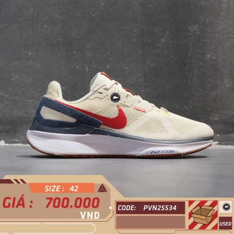 Nike Air Zoom Structure 25 Sea Glass University Red - DJ7883-001 - Size 42 - GIÀY 2HAND CHÍNH HÃNG PVN25534