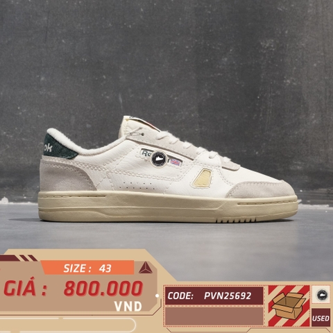 Reebok LT Court Chalk Alabaster Forest Green - GV6933 - Size 43 - GIÀY 2HAND CHÍNH HÃNG PVN25692