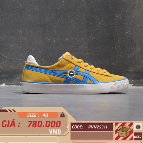 Onitsuka Tiger Fabre BL-S 2.0 Tiger Yellow Directoire Blue - 1183A525-751 - Size 42 - GIÀY 2HAND CHÍNH HÃNG PVN25311