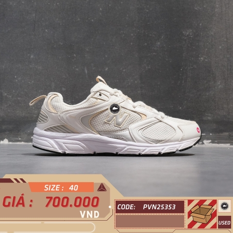 New Balance 408 'Beige' - ML408BJ - Size 40 - GIÀY 2HAND CHÍNH HÃNG PVN25353