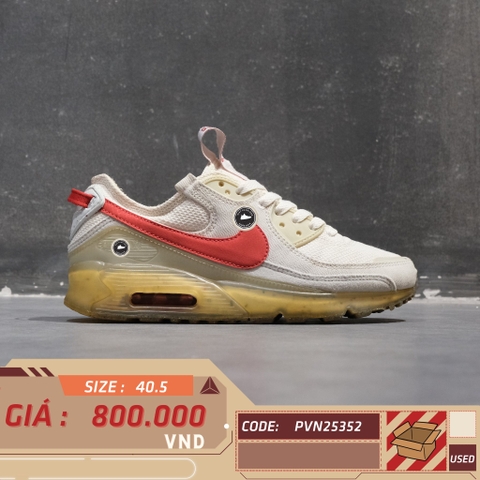 Nike Air Max 90 Terrascape Sail University Red - DH2973-100 - Size 40.5 - GIÀY 2HAND CHÍNH HÃNG PVN25352