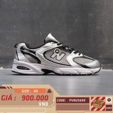 New Balance 530 'Silver White' - MR530USX - Size 43 - GIÀY 2HAND CHÍNH HÃNG PVN25699