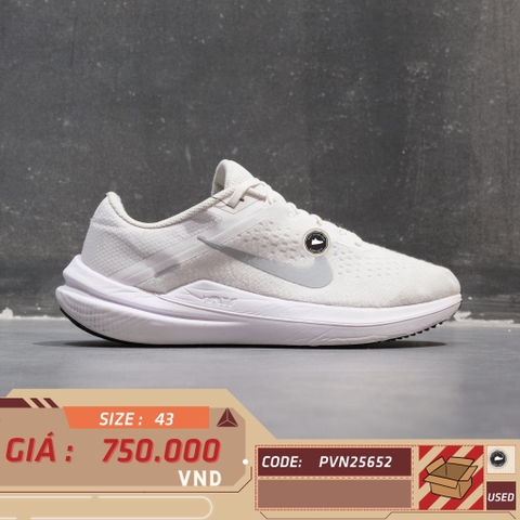 Nike Air Winflo 10 White Silver - DV4022-102 - Size 43 - GIÀY 2HAND CHÍNH HÃNG PVN25652