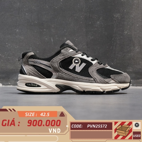 New Balance 530 Black Silver - MR530BG - Size 42.5 - GIÀY 2HAND CHÍNH HÃNG PVN25572