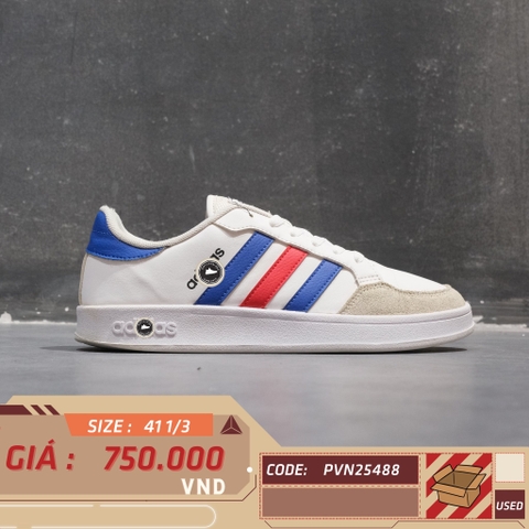 Adidas Breaknet White Royal Blue Vivid Red - FZ1837 - Size 41 1/3 - GIÀY 2HAND CHÍNH HÃNG PVN25488