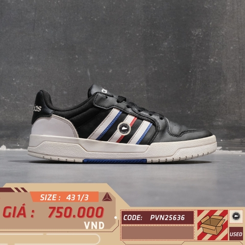 Adidas Entrap Black White Tricolor - FY6076 - Size 43 1/3 - GIÀY 2HAND CHÍNH HÃNG PVN25636