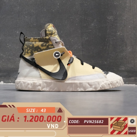 Nike Blazer Mid READYMADE White - CZ3589-100 - Size 43 - GIÀY 2HAND CHÍNH HÃNG PVN25682