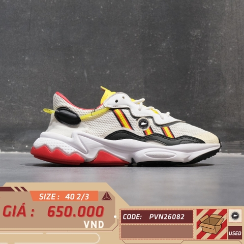 adidas Ozweego White Red Yellow - FX0240 - Size 40 2/3 - GIÀY 2HAND CHÍNH HÃNG PVN26082