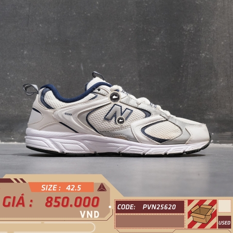 New Balance 408 White Navy - ML408A - Size 42.5 - GIÀY 2HAND CHÍNH HÃNG PVN25620