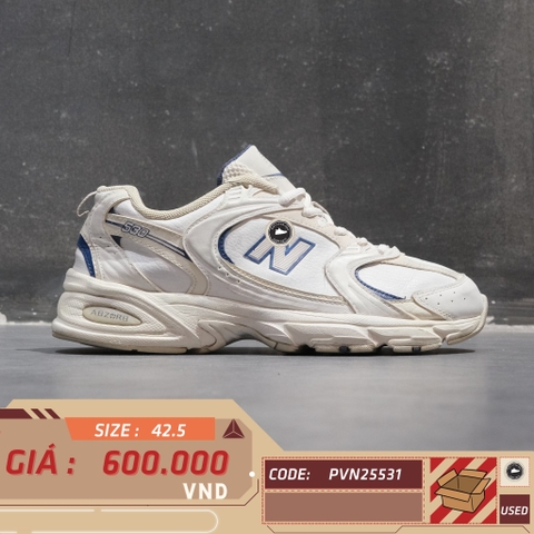New Balance 530 Linen Fog Overcast Distressed - MR530CT - Size 42.5 - GIÀY 2HAND CHÍNH HÃNG PVN25531