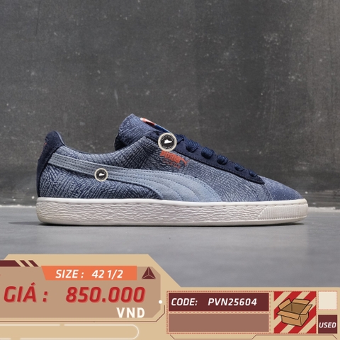 Puma Suede Classic Graphic Peacoat - 359407 02 - Size 42.5 - GIÀY 2HAND CHÍNH HÃNG PVN25604