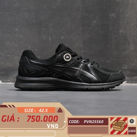 Asics Jog 100 2 'Triple Black' - TJG138 - Size 42.5 - GIÀY 2HAND CHÍNH HÃNG PVN25560