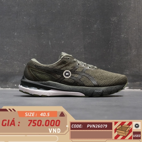 ASICS GT-2000 10 Lichen Green Black - 1011B185 - Size 40.5 - GIÀY 2HAND CHÍNH HÃNG PVN26079