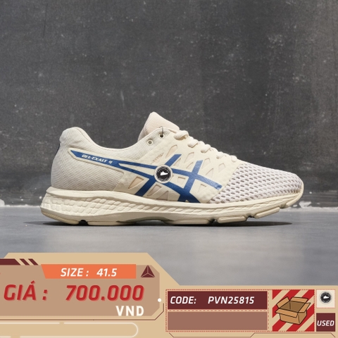 ASICS Gel-Exalt 4 Birch Peacoat - T8D0Q - Size 41.5 - GIÀY 2HAND CHÍNH HÃNG PVN25815
