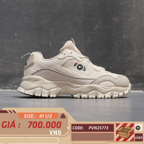 Fila Oakmont TR Beige - 1RM02020D-920 - Size 41.5 - GIÀY 2HAND CHÍNH HÃNG PVN25773