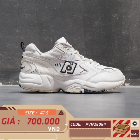 New Balance 608v5 White Navy - WX608WT - Size 41.5 - GIÀY 2HAND CHÍNH HÃNG PVN26064
