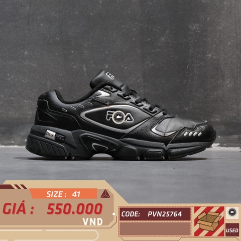 Fila Memory Decimus V2 Triple Black - 1RM02844G-001 - Size 41 - GIÀY 2HAND CHÍNH HÃNG PVN25764