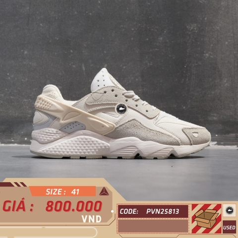Nike Air Huarache Runner Summit White - DZ3306-100 - Size 41 - GIÀY 2HAND CHÍNH HÃNG PVN25813