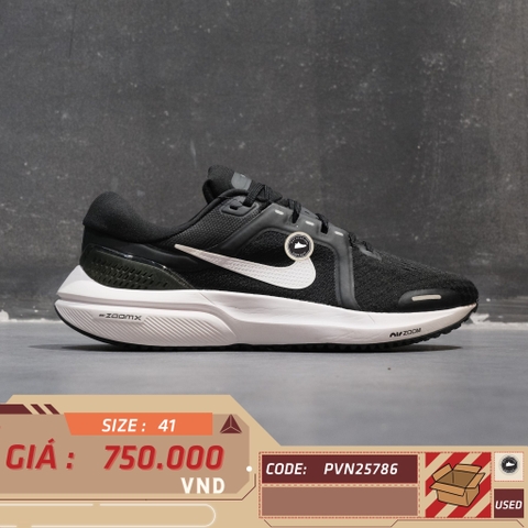 Nike Air Zoom Vomero 16 Black White - DA7245-001 - Size 41 - GIÀY 2HAND CHÍNH HÃNG PVN25786