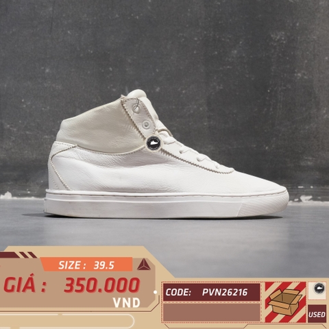 Onitsuka Tiger GSM Hi Off White - TH6D0L - Size 39.5 - GIÀY 2HAND CHÍNH HÃNG PVN26216