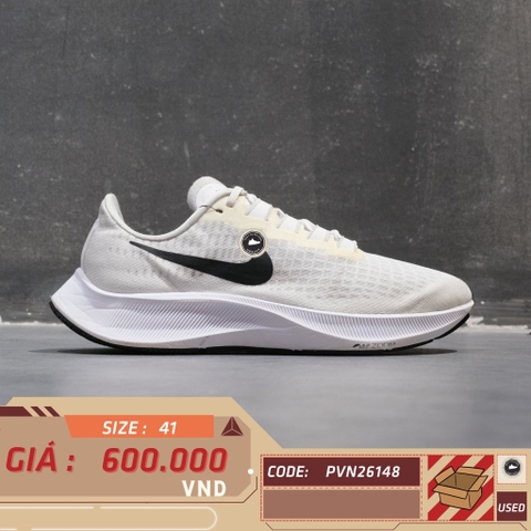 Nike Air Zoom Pegasus 37 Pure Platinum - BQ9646-100 - Size 41 - GIÀY 2HAND CHÍNH HÃNG PVN26148