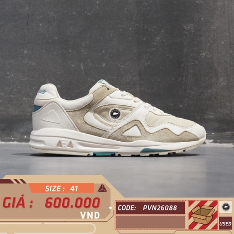 Le Coq Sportif LCS R888 Cream Teal - L241MCNS0111AAE - Size 41 - GIÀY 2HAND CHÍNH HÃNG PVN26088