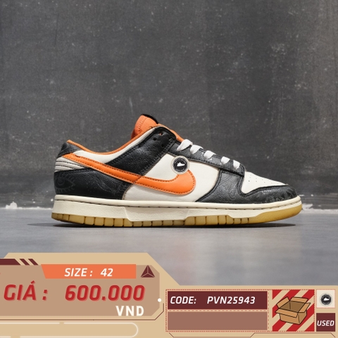 Nike Dunk Low PRM Halloween (2021) - DD3357-100 - Size 42 - GIÀY 2HAND CHÍNH HÃNG PVN25943