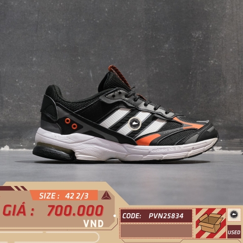Adidas Spiritain 2000 'Black Iron Orange' - HQ3650 - Size 42 2/3 - GIÀY 2HAND CHÍNH HÃNG PVN25834