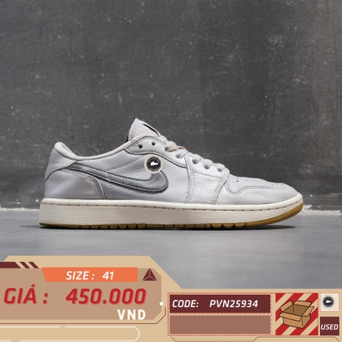 Nike Air Jordan 1 Low Golf Wolf Grey Gum - DD9315-006 - Size 41 - GIÀY 2HAND CHÍNH HÃNG PVN25934