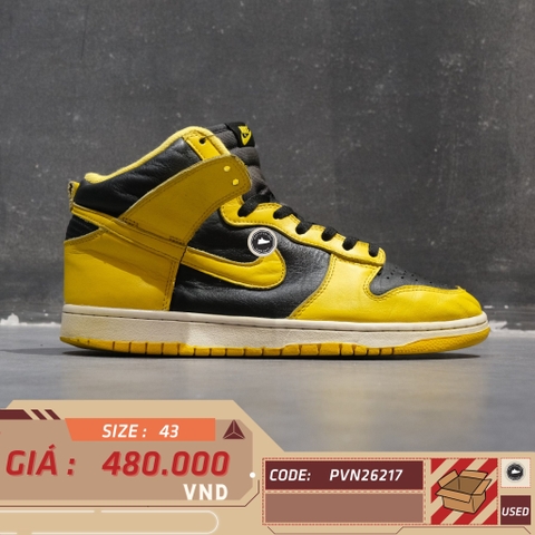 Nike Dunk High Varsity Maize - CZ8149-002 - Size 43 - GIÀY 2HAND CHÍNH HÃNG PVN26217