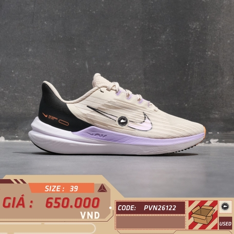 Nike Air Zoom Winflo 9 Light Orewood Brown - DD8686-103 - Size 39 - GIÀY 2HAND CHÍNH HÃNG PVN26122