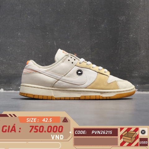 Nike Dunk Low SE 'Patchwork If Lost Return To' - FJ5475-100 - Size 42.5 - GIÀY 2HAND CHÍNH HÃNG PVN26215