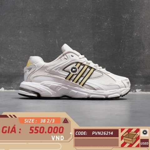 Adidas Response CL Cloud White Gold Metallic - FX6166 - Size 38 2/3 - GIÀY 2HAND CHÍNH HÃNG PVN26214