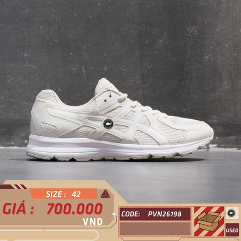 Asics Jog 100 2 White - TJG138 - Size 42 - GIÀY 2HAND CHÍNH HÃNG PVN26198