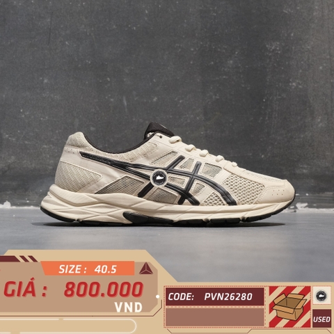 Asics Gel-Contend 4 Birch Black - T8D4Q - Size 40.5 - GIÀY 2HAND CHÍNH HÃNG PVN26280