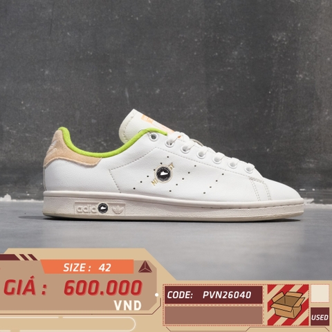 Disney x adidas Stan Smith 'Miss Piggy' - GZ5863 - Size 42 - GIÀY 2HAND CHÍNH HÃNG PVN26040
