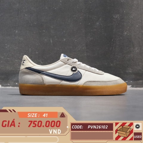 Nike Killshot 2 Leather Sail Midnight Navy - 432997-107 - Size 41 - GIÀY 2HAND CHÍNH HÃNG PVN26102