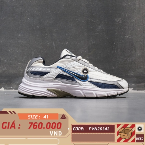 Nike Initiator White Obsidian Metallic Silver - 394055-101 - Size 41 - GIÀY 2HAND CHÍNH HÃNG PVN26342